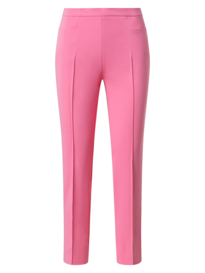 Akris Punto Women's Franca Cotton-blend Stretch Pants In Flamingo