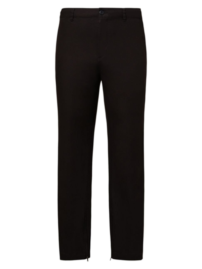 Onia Men's Stretch Cotton-blend Pants In Black