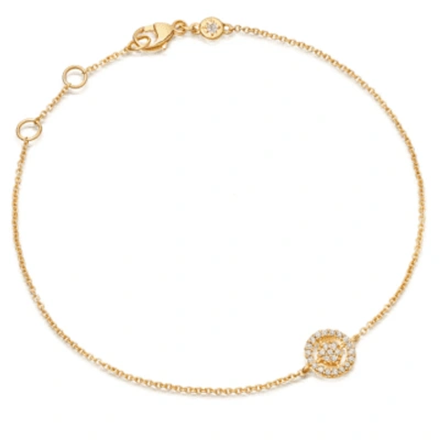 Astley Clarke Mini Icon Aura Bracelet In Gold