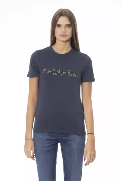 Baldinini Trend Cotton Tops & Women's T-shirt In Blue
