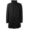 Made In Italy Black Wool Vergine Jacket In Black