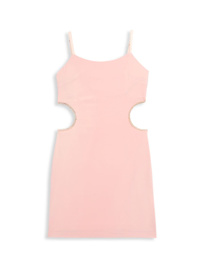 Katiej Nyc Girl's Paris Dress In Blush