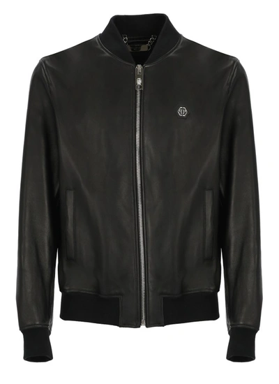 Philipp Plein Zip In Black