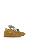 LANVIN YELLOW CURB SNEAKERS