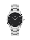 DANIEL WELLINGTON MEN'S ICONIC LINK STAINLESS STEEL BRACELET WATCH/40MM