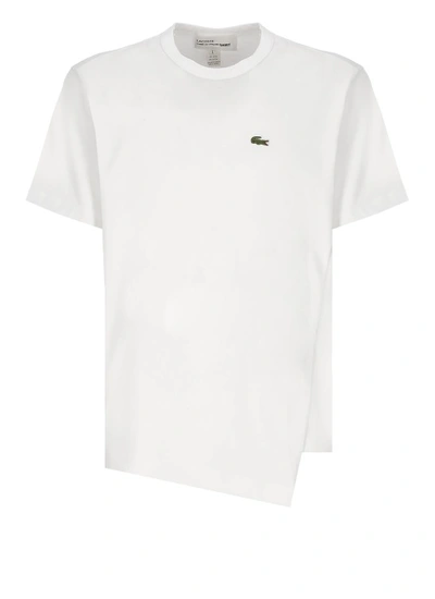 Comme Des Garçons White T-shirt With Logo