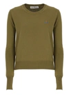 Vivienne Westwood Orb Sweater In Green