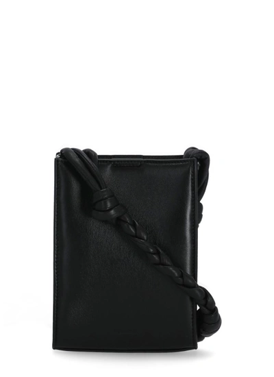 Jil Sander Tangle Shoulder Bag In Black