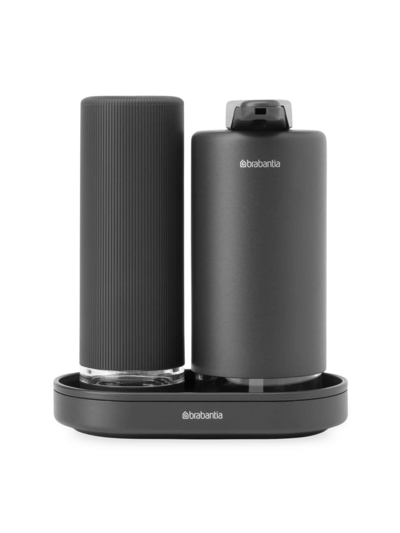 Brabantia Sinkstyle 2-piece Soap Dispenser Set In Mineral Infinite Gray