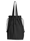Issey Miyake Women's Medium Pleated Tote Bag In Black