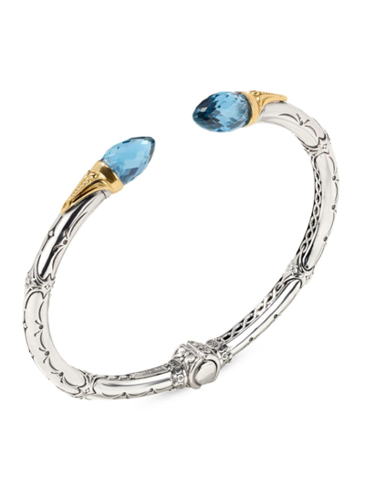 Konstantino 18k Gold Blue Spinal Bracelet