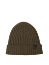 TOM FORD TOM FORD LOGO PATCH KNITTED BEANIE