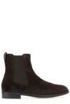 TOM FORD TOM FORD ROUND TOE ANKLE BOOTS
