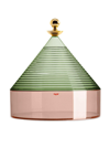 Kartell Trullo Table Container In Green