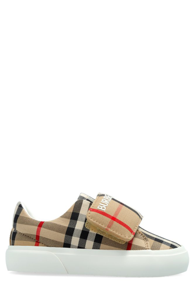 Burberry Kids Checked Touch In Multi