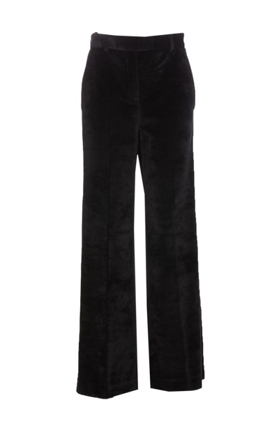 Circolo 1901 Straight-leg Trousers In Black