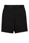 BURBERRY BURBERRY KIDS EKD EMBROIDERED SHORTS