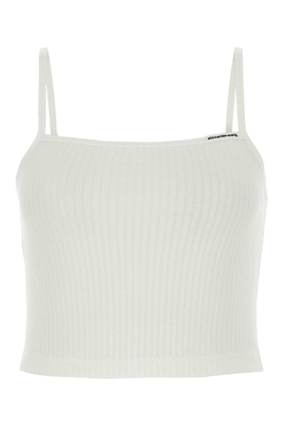 Alexander Wang Ribbed In White