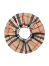 BURBERRY BURBERRY KIDS CHECKED RUCHED SCRUNCHIE