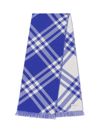 BURBERRY BURBERRY KIDS CHECKED FRINGED KNIT SCARF