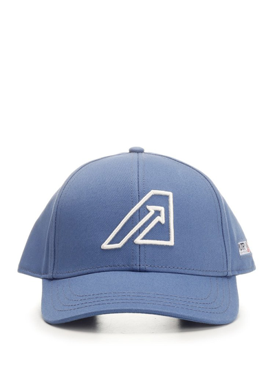 Autry Logo Embroidered Baseball Cap In Blue