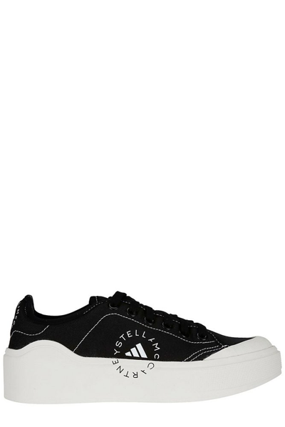 Adidas By Stella Mccartney Court Lace In Black
