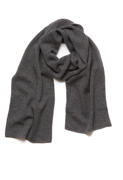 Boglioli 100% Cashmere Scarf In Grey