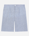 Dolce & Gabbana Non-stretch Linen Shorts