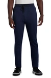 Karl Lagerfeld Stripe Track Pants In Navy