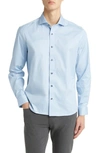 STONE ROSE DRYTOUCH® PERFORMANCE SATEEN BUTTON-UP SHIRT