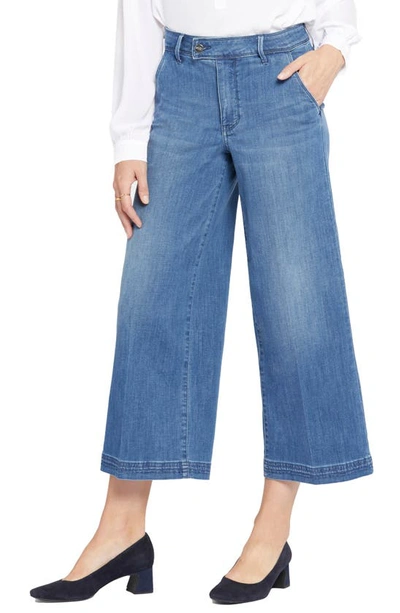 Nydj Mona High Rise Wide Leg Ankle Trouser Jeans In Stunning