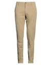 Mason's Man Pants Light Brown Size 36 Cotton, Elastane In Beige