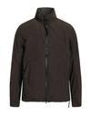 Aspesi Man Jacket Dark Brown Size L Polyester, Polyamide