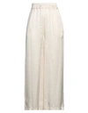 Croche Crochè Woman Pants Ivory Size Xs Viscose In White