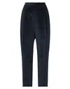 Niū Woman Pants Navy Blue Size Xs Cotton