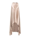 Antonelli Woman Mini Dress Beige Size 10 Acetate, Silk