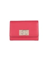 Furla 1927 M Compact Wallet Woman Wallet Red Size - Soft Leather