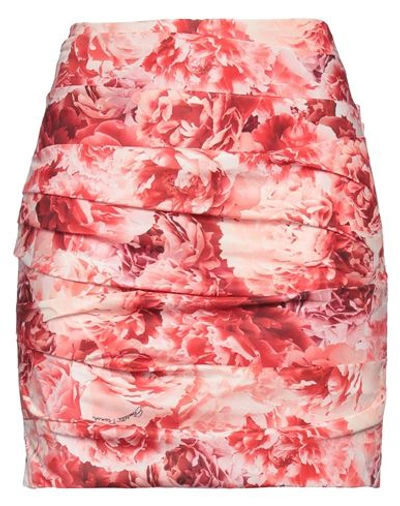 Elisabetta Franchi Woman Mini Skirt Red Size 4 Polyester