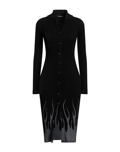Vision Of Super Woman Cardigan Black Size S Cotton, Acrylic, Viscose, Polyester, Polyamide