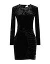 Patrizia Pepe Sera Woman Mini Dress Black Size 3 Polyester, Elastane