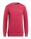 Gant Man Sweater Magenta Size Xxl Cotton