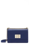 Furla 1927 Mini Leather Crossbody Bag In Mediterraneo