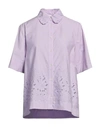 P.a.r.o.s.h P. A.r. O.s. H. Woman Shirt Lilac Size M Cotton In Purple