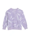 Mm6 Maison Margiela Babies'  Toddler Sweatshirt Lilac Size 6 Cotton In Purple
