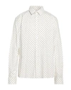 Michael Kors Mens Man Shirt White Size Xxl Cotton, Elastane