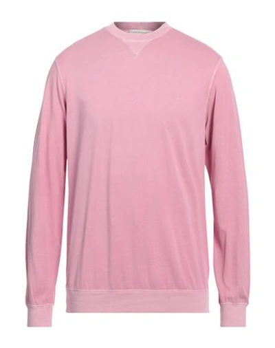 Filippo De Laurentiis Man T-shirt Pink Size 42 Cotton In Pink