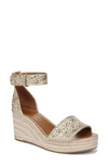 FRANCO SARTO CLEMENS ESPADRILLE WEDGE SANDAL