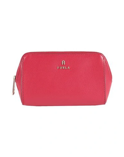 Furla Woman Pouch Red Size - Soft Leather