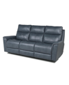 NICE LINK DRAKE 86" LEATHER WITH POWER HEADREST AND FOOTREST RECLINING SOFA