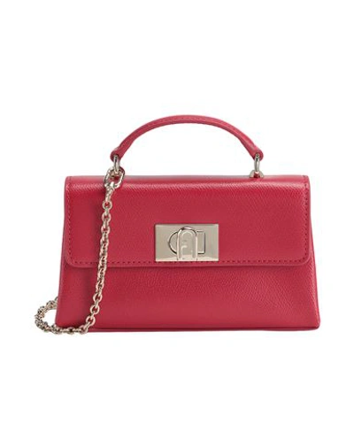 Furla Woman Handbag Garnet Size - Soft Leather In Red